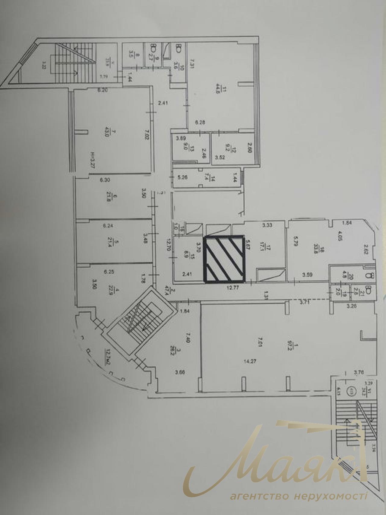 Sale / Office 444 sq.m. / st. Mishugi Oleksandra, Pozniaky