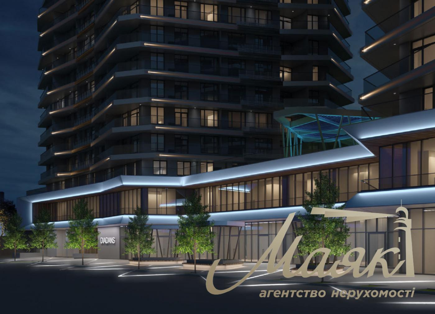 Sale of facade premises in the residential complex DIADANS, Evgeniya Konovaltsa street, Pechersk, Kyiv