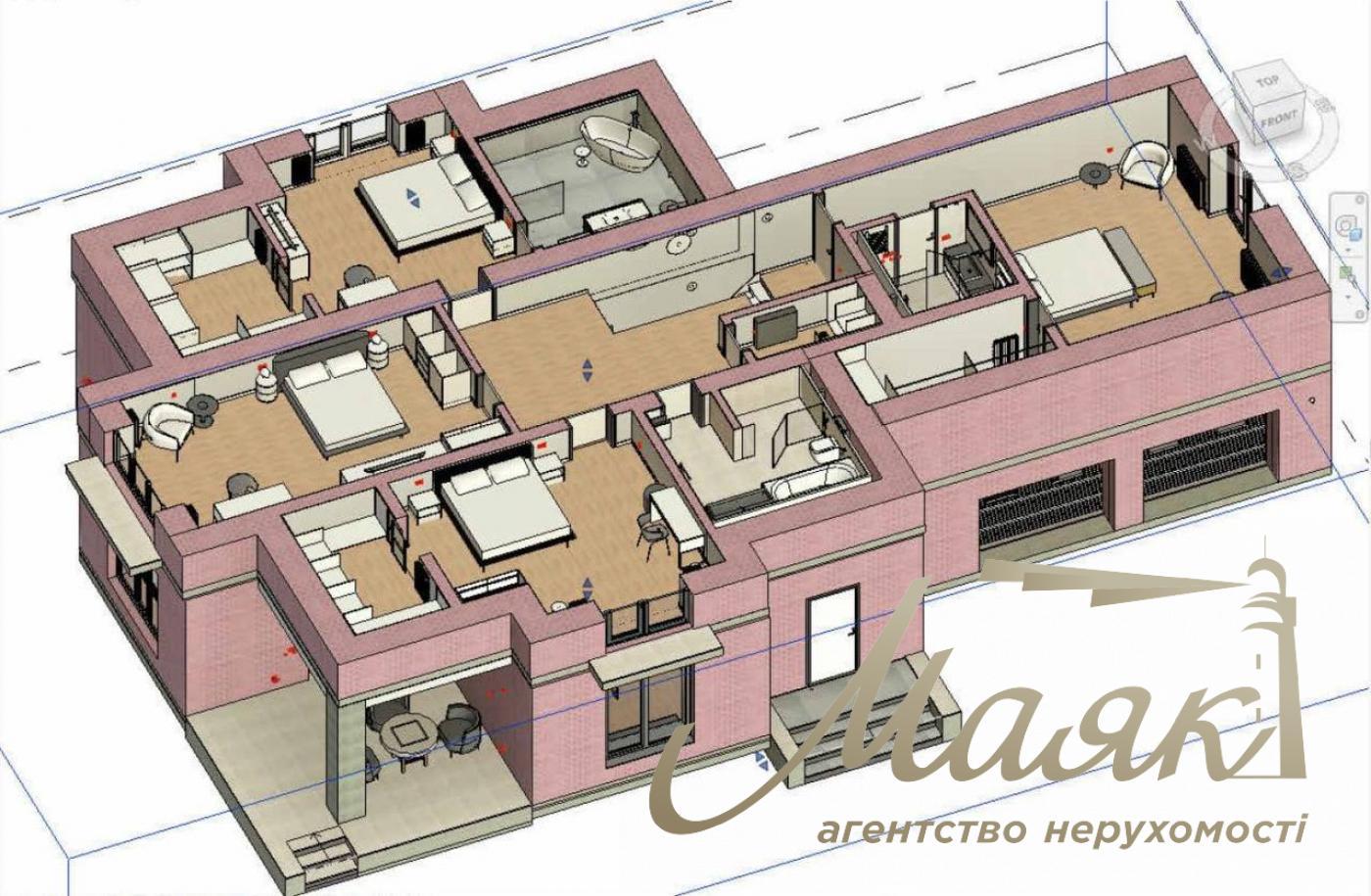 Продаж будинку 326м2 у закритому КМ в Іванковичах