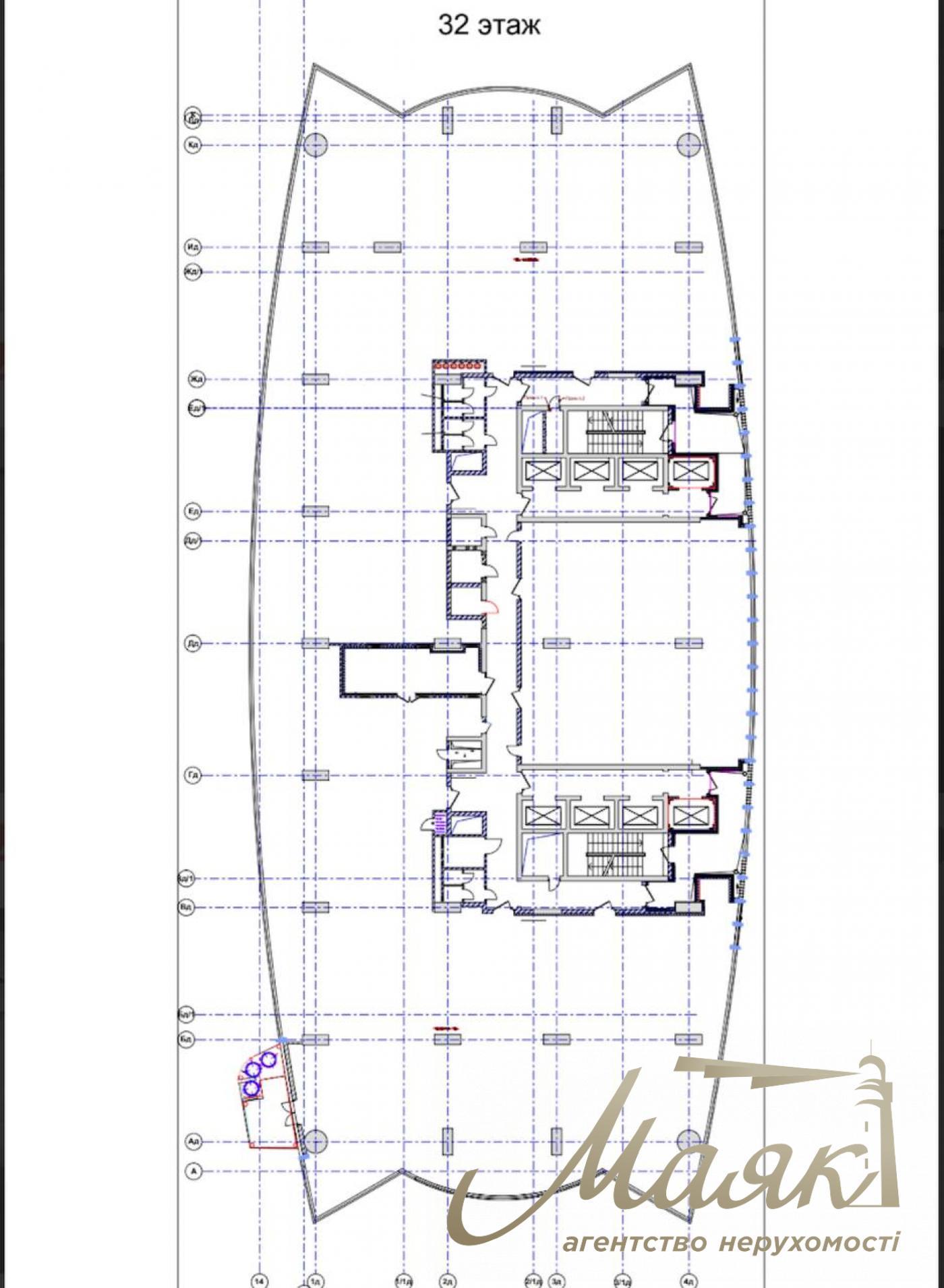 Оренда офісу 1800м2, БЦ Гулівер, вежа А