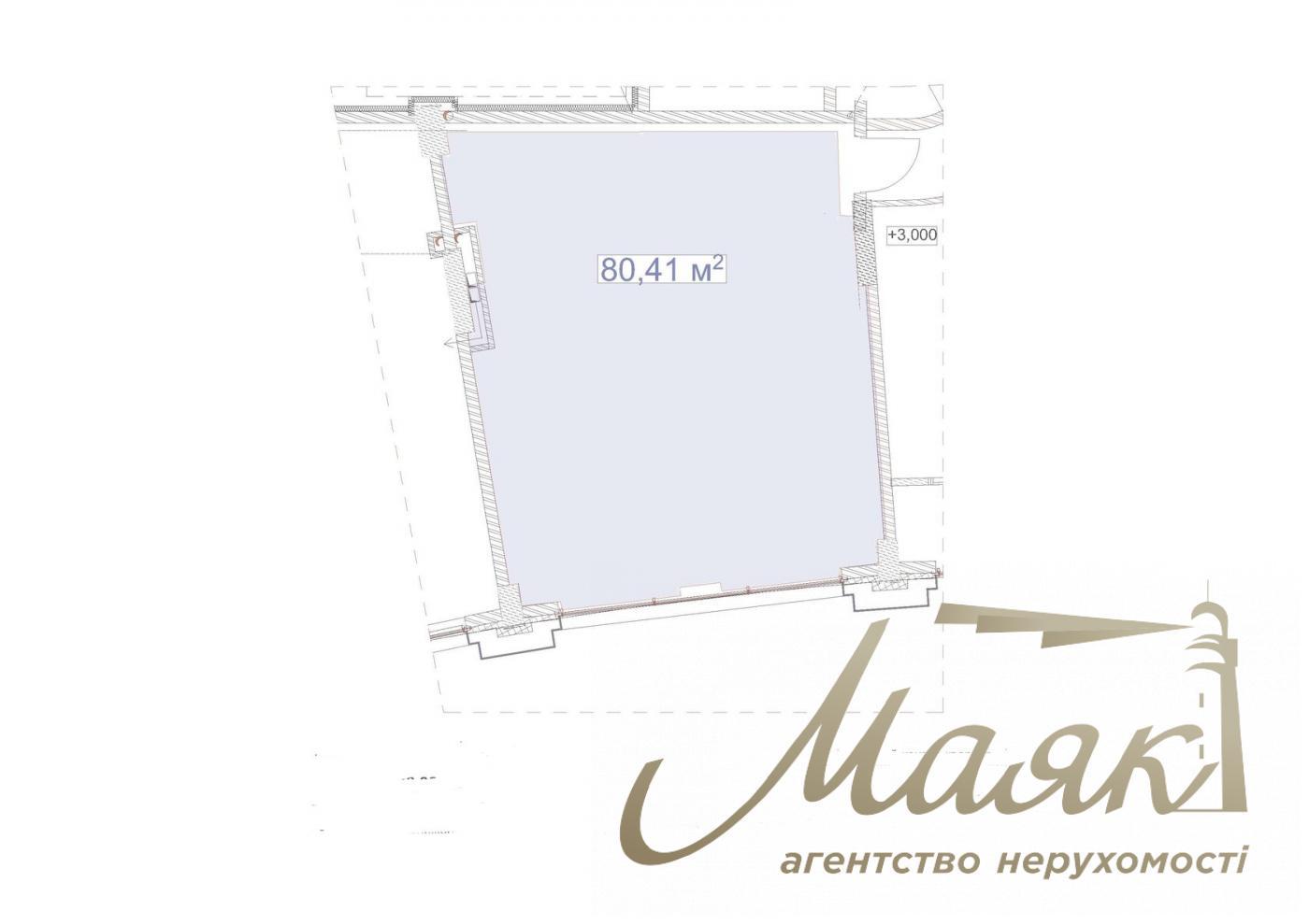 Sale of commercial premises in the Linden residential complex, Lyuteranskaya St.