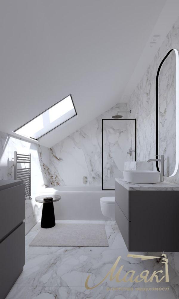 Продаж сучасного будинку з терасою та дизайн-проєктом у с. Погреби 126 м² + тераса 24 м²