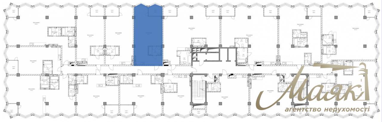Apartment for sale in KYIVPROEKT City Space residential complex with free layout