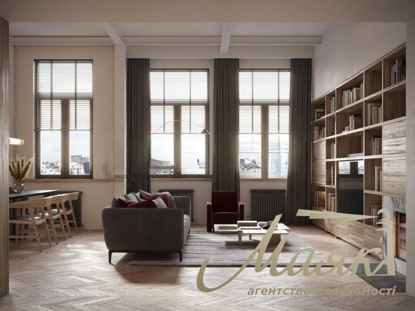 For sale 3-bedroom apartment with private terrace in Lipki Institutska str., 13A (211 m²) Khreschatyk - in walking distance.