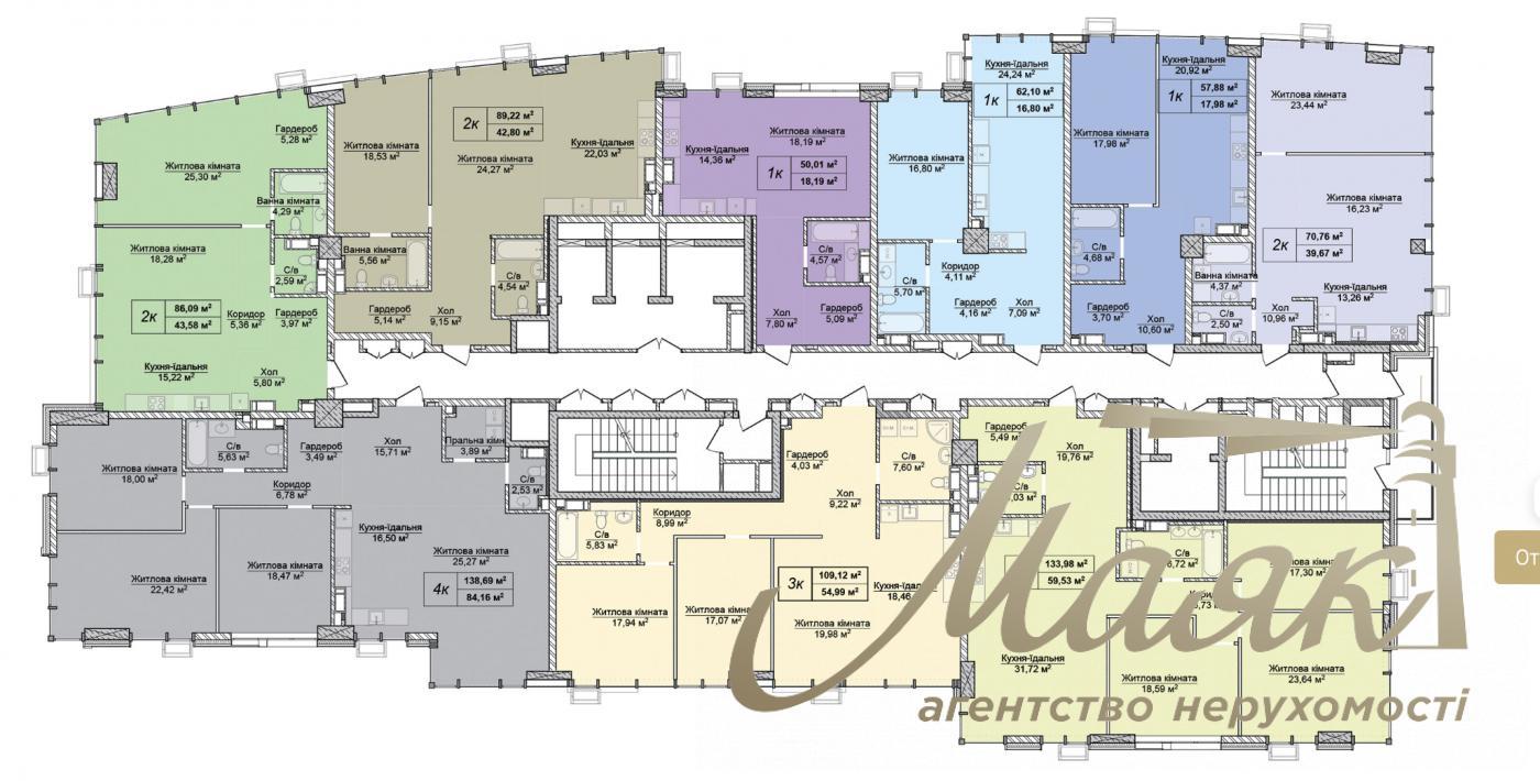 Продаж 1-кімнатної квартири ЖК Новопечерські Липки, вул. Верхогляда (Драгомирова)