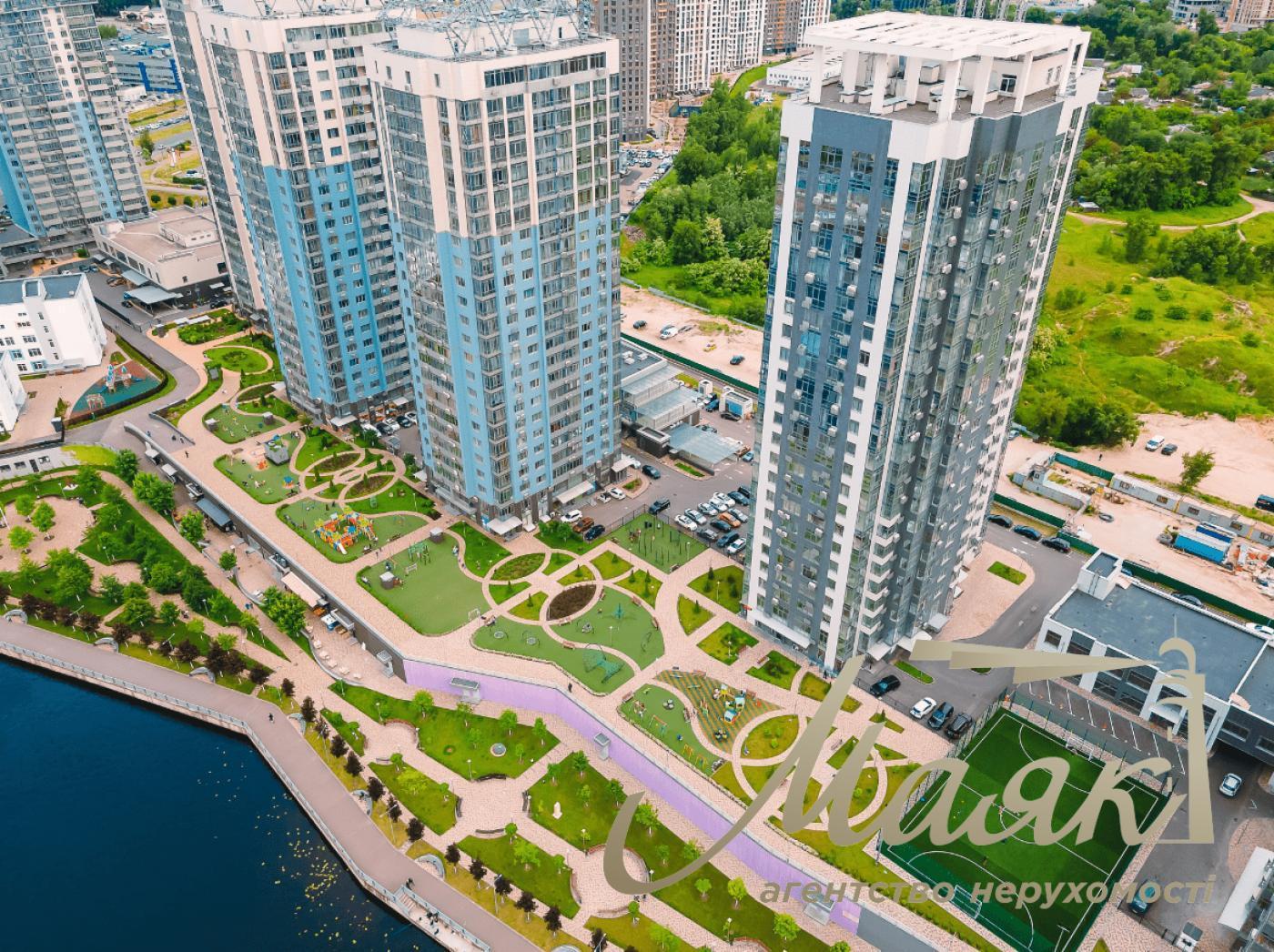 Продаж видової 3к квартири в ЖК "Ріверстоун", Дніпровська Набережна