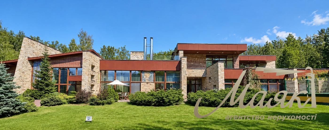 Luxury House for Rent (1,252 m²) in Staryi Bezradychi | 6.49 hectares | Spa | Pool | Gated Community | Solnechnaya St., Kyiv Oblast, Obukhiv District