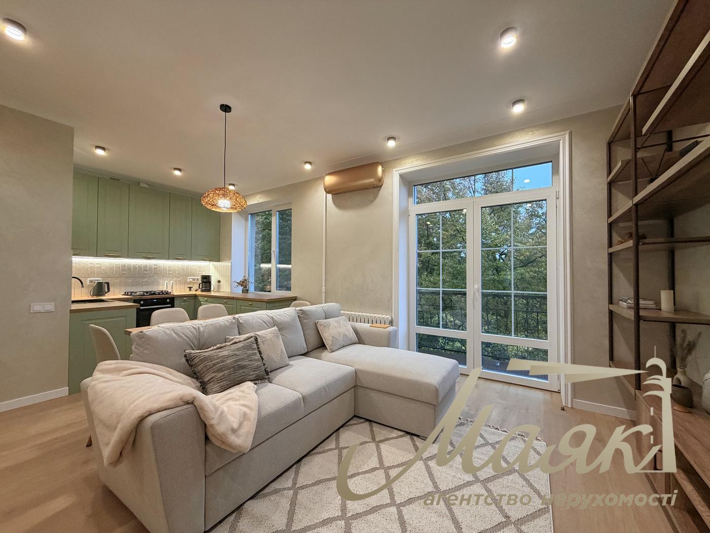 Оренда 1-кімнатної квартири 55.64м2 Печерський узвіз 19, Печерськ, Київ