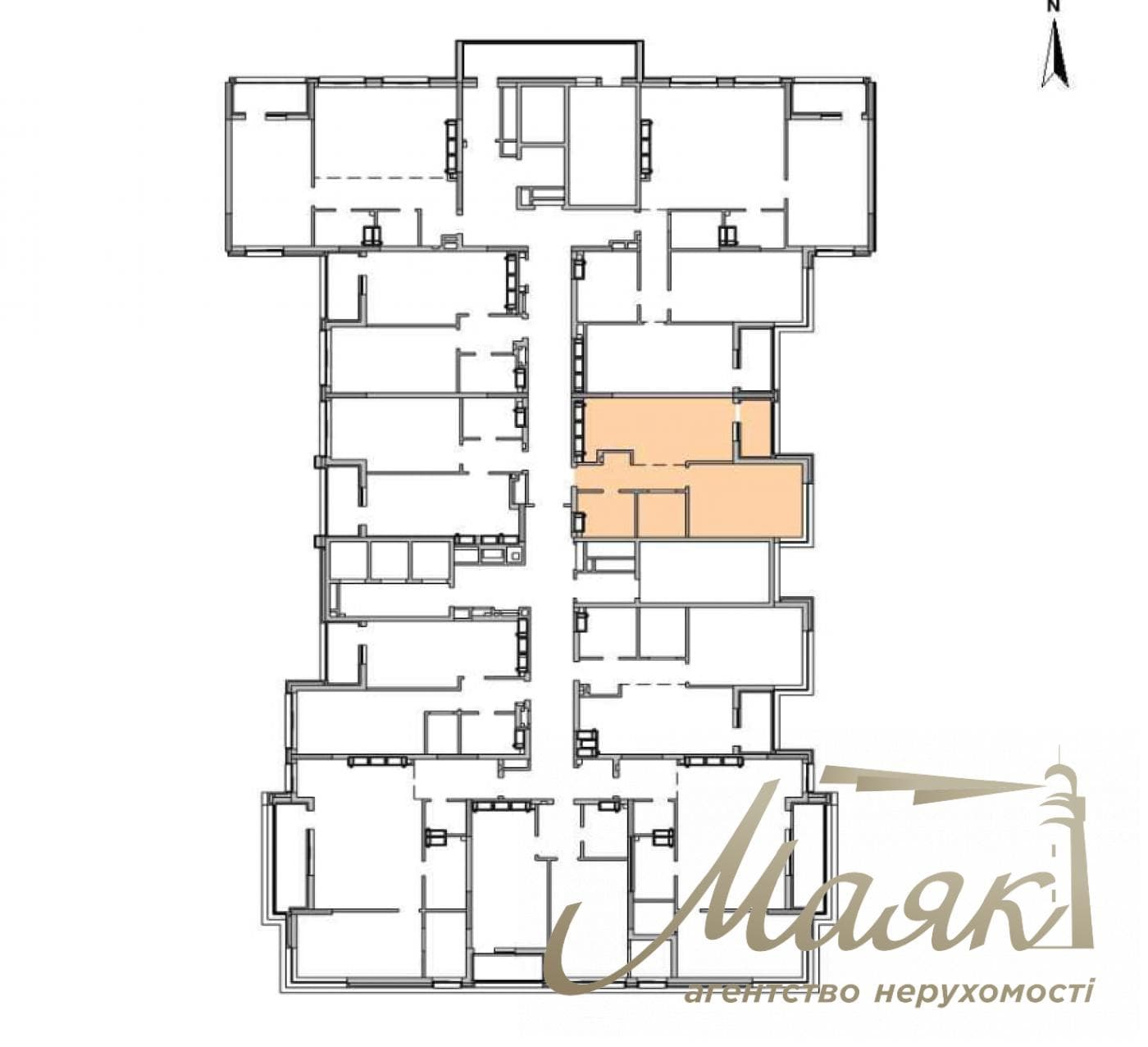 Продажа 2-к квартиры в ЖК Maxima Residence, Печерск