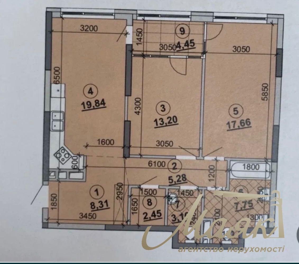 Sale of 2-room apartment in the Great residential complex, Prichalnaya st.