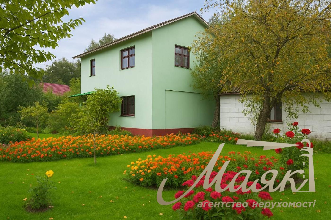 Продаж 2х-поверхового будинку/дача 82.5м2 у мальовничому місці - м. Українка, садове товариство "Енергобудівник", Обухівський напрямок