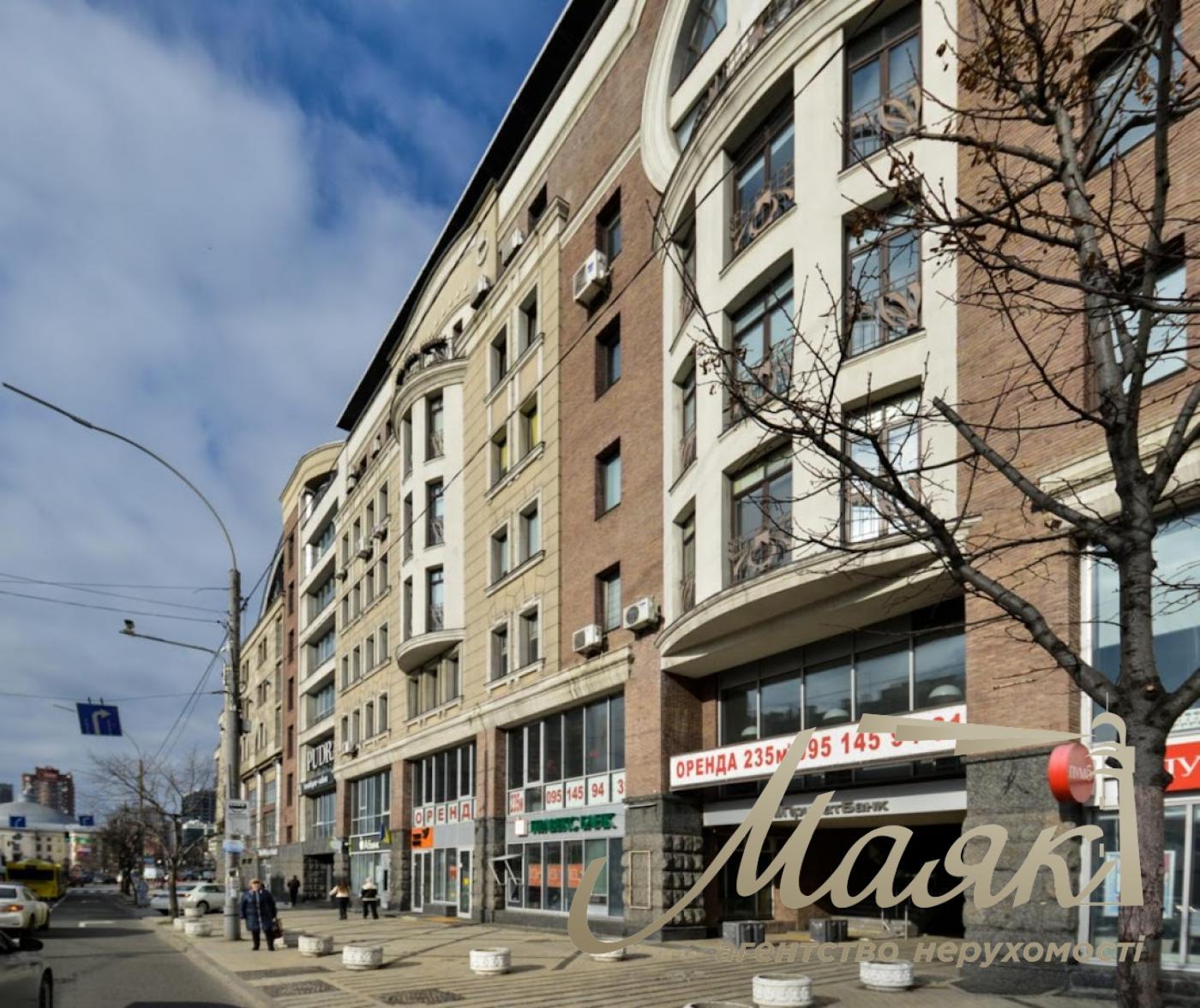 Оренда офісу 235м2 у центі, БЦ Європа Плаза, вул. Саксаганського, 120