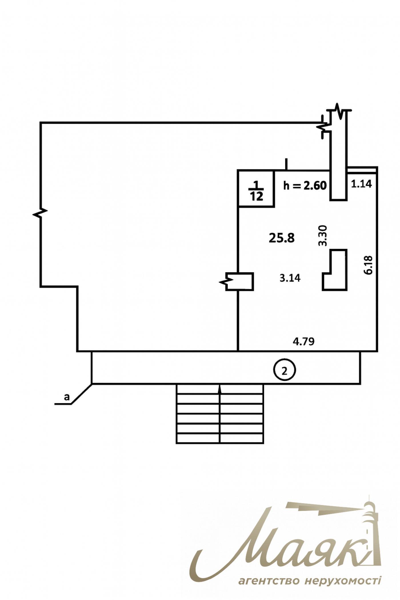 Продаж комерційного приміщення 27 м.кв. вул. В. Тютюнника, Печерськ