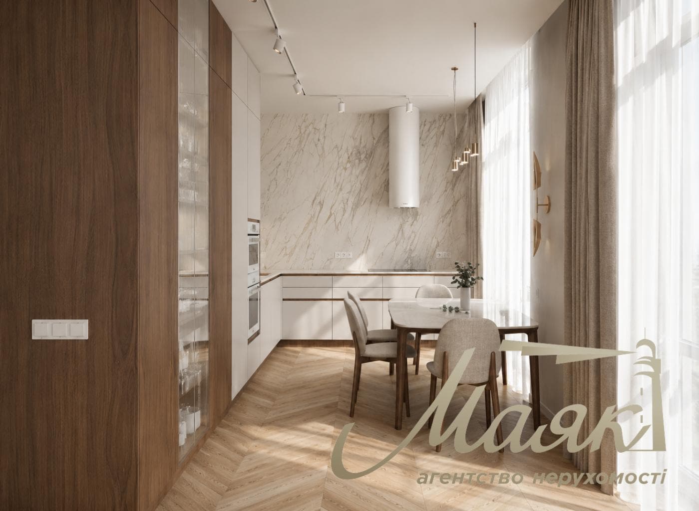 3-bedroom apartment for sale, 118 m², in the "French Quarter 2" residential complex, John McCain Street, Pechersk, Downtown, Kyiv