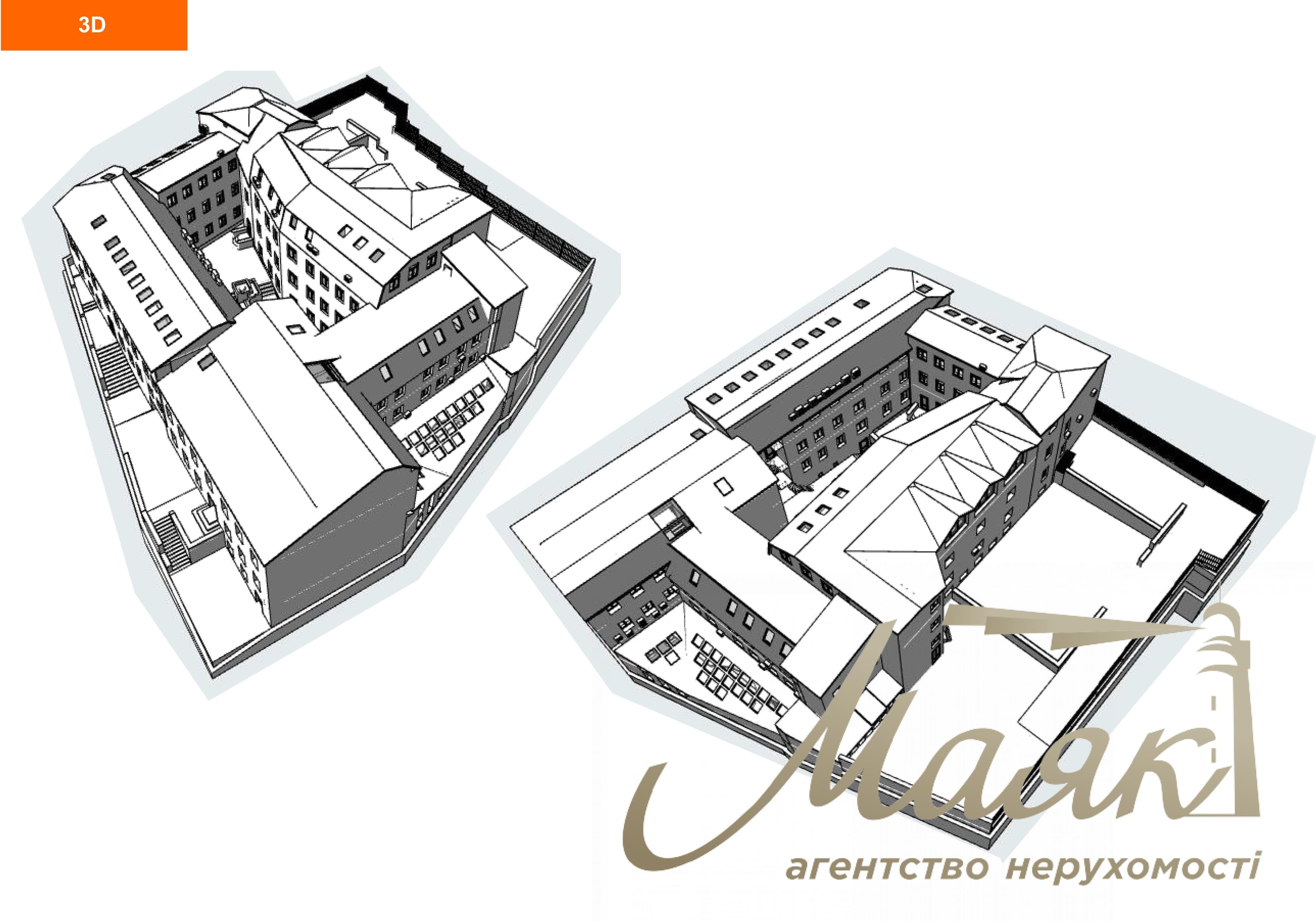 Rent a 2,500-meter standalone building in Podil | School, Preschool, Consulate