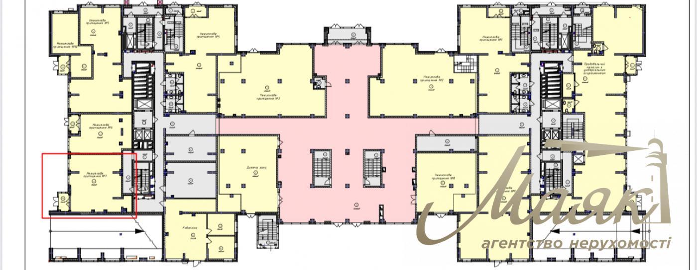 Продаж комерційного приміщення 100 кв.м без ремонту в ЖК Edelweiss House Звіринецька, Печерськ, Київ