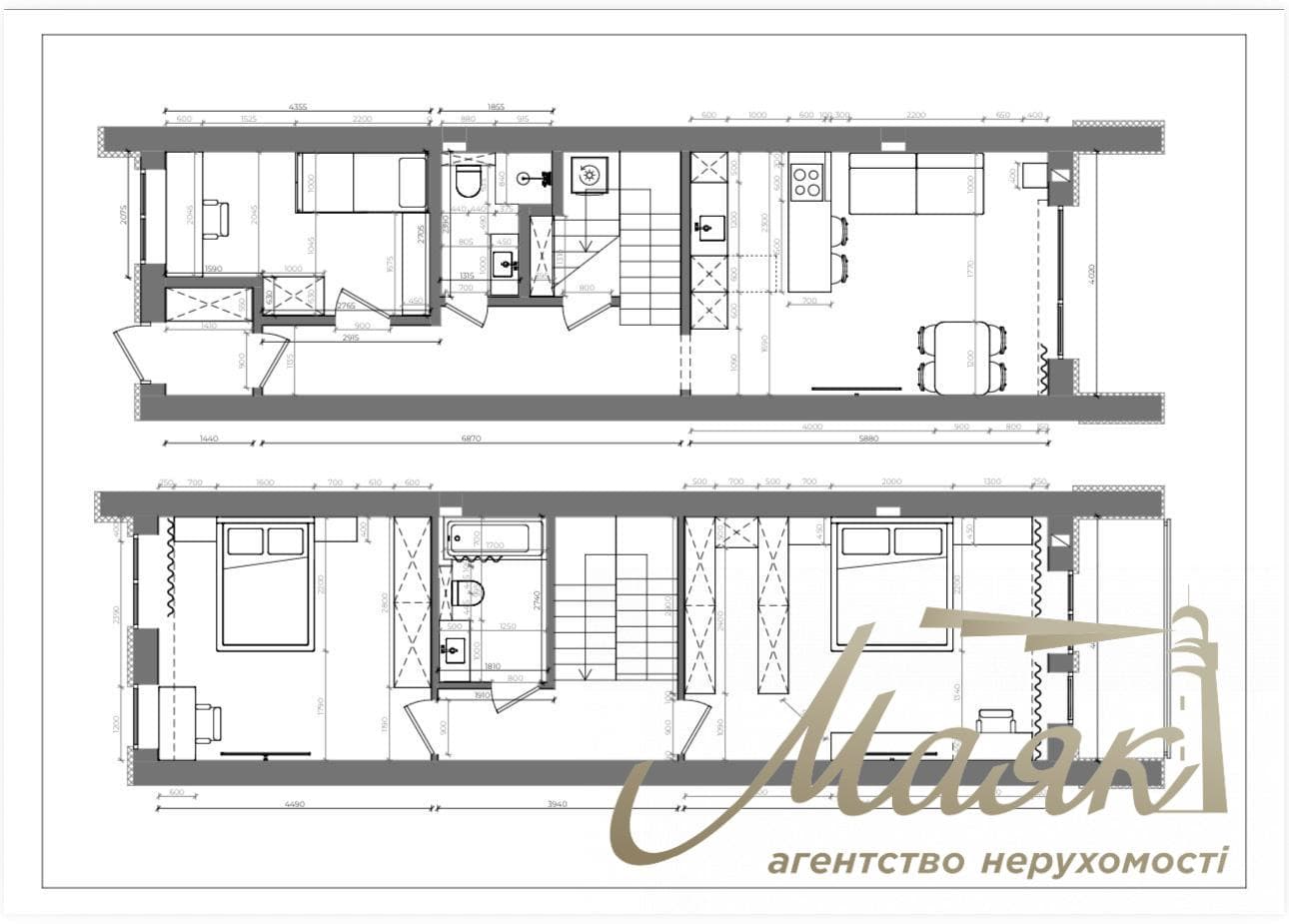 For sale townhouse 174m2 in Khodosova village, LCD "KaDenyuk Homes", Obukhiv direction, Kyiv region