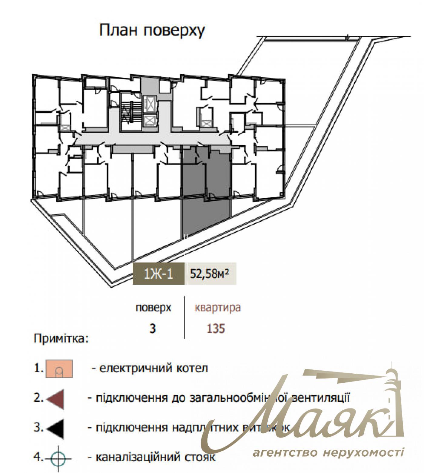 For sale 2-bedroom apartment in LCD LUCKY LAND, Svyatoshinsky district, Berkovets