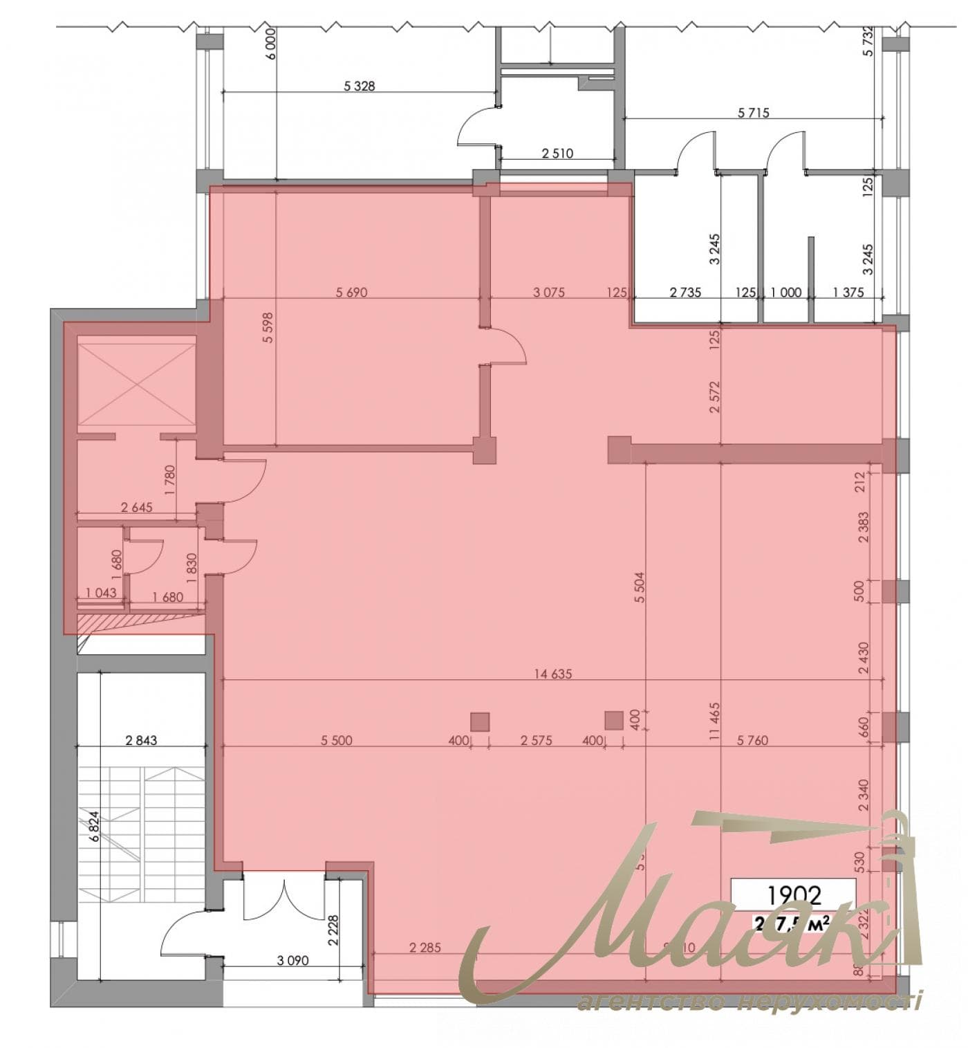 Аренда офиса 307м2 без ремонта в БЦ Infinity ,ул. Саксаганского, Центр, Киев