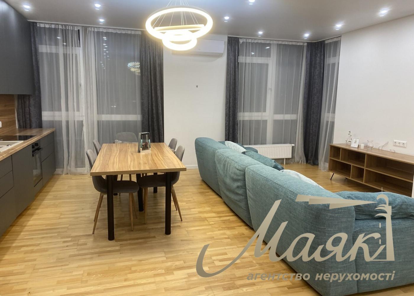 Аренда 3-комнатной квартиры 80м2 ЖК Французский Квартал 2 ул. Предславинская 53