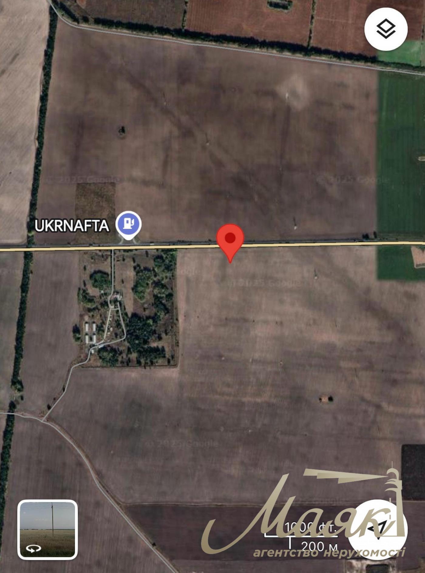 Sale of commercial land. Highway Kyiv-Borispol