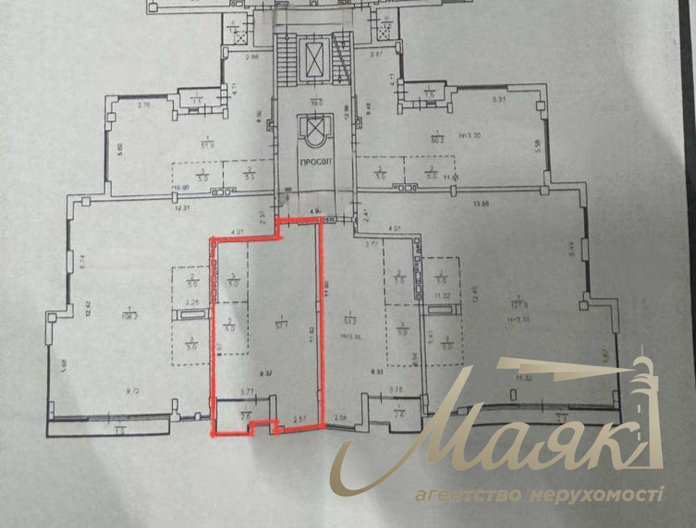 Продаж квартири 67 кв.м. у клубному будинку Hidden, вул. Садово-Ботанічна, Печерськ, Київ