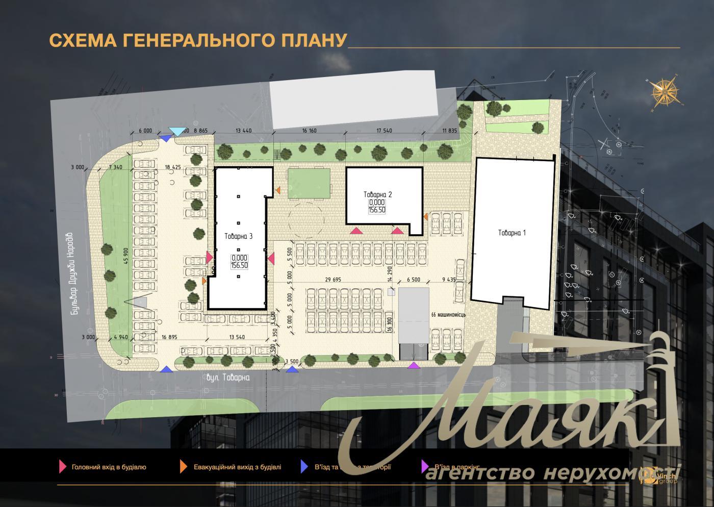 Продаж будівлі Трініті, 6 500м2, вул. Товарна, Пчерськ