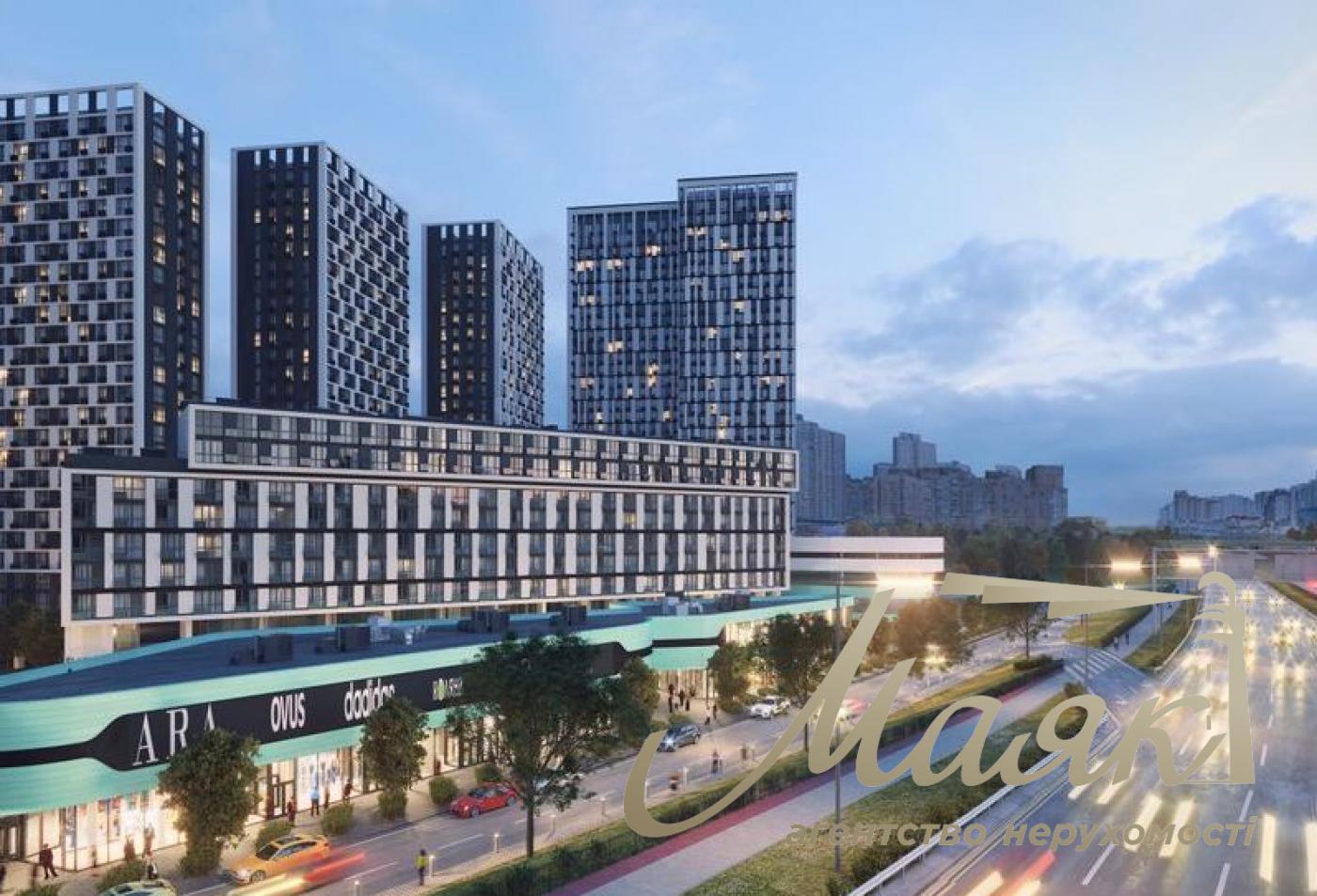 Продаж 2к квартири за переуступкою ЖК Славутич 2, проспект Миколи Бажана