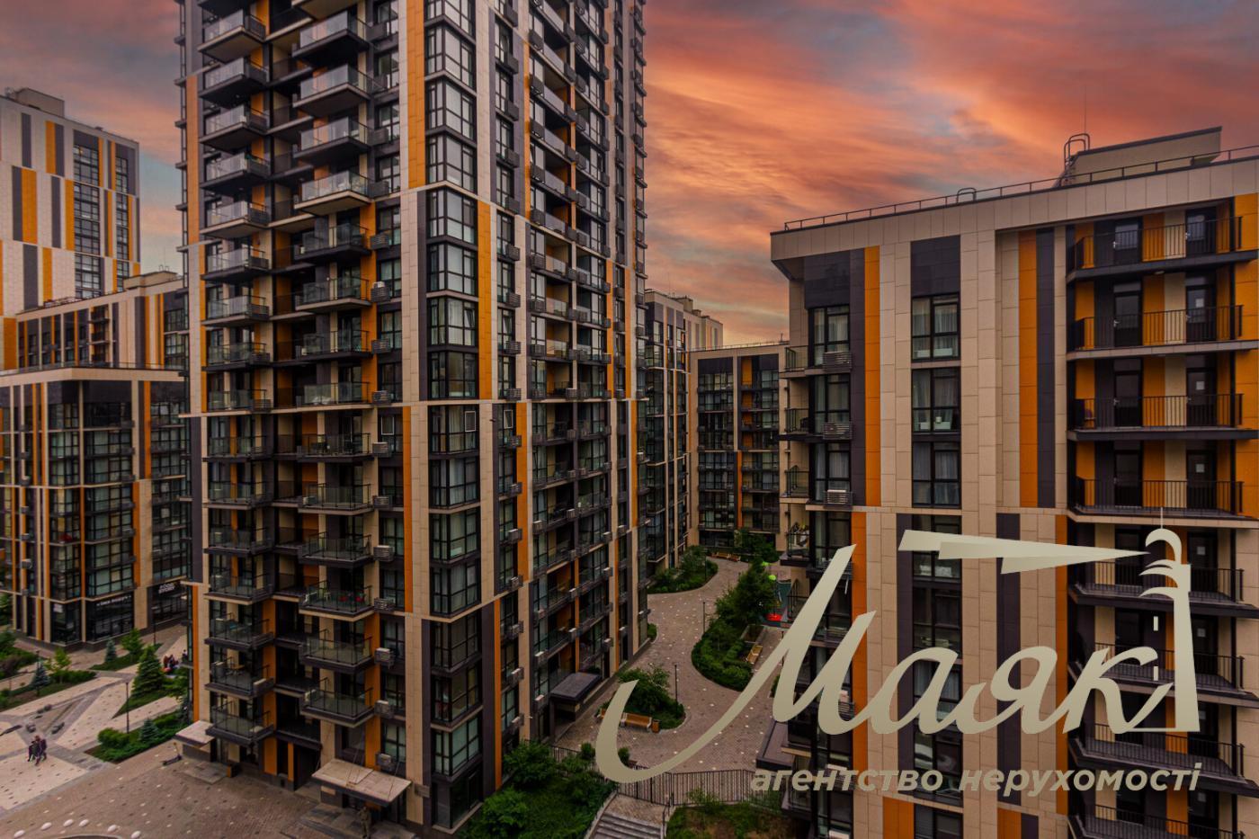 For sale view apartment 50m2 in the LCD "French Quarter 2" str. Predslavinskaya with a view of Pechersk.