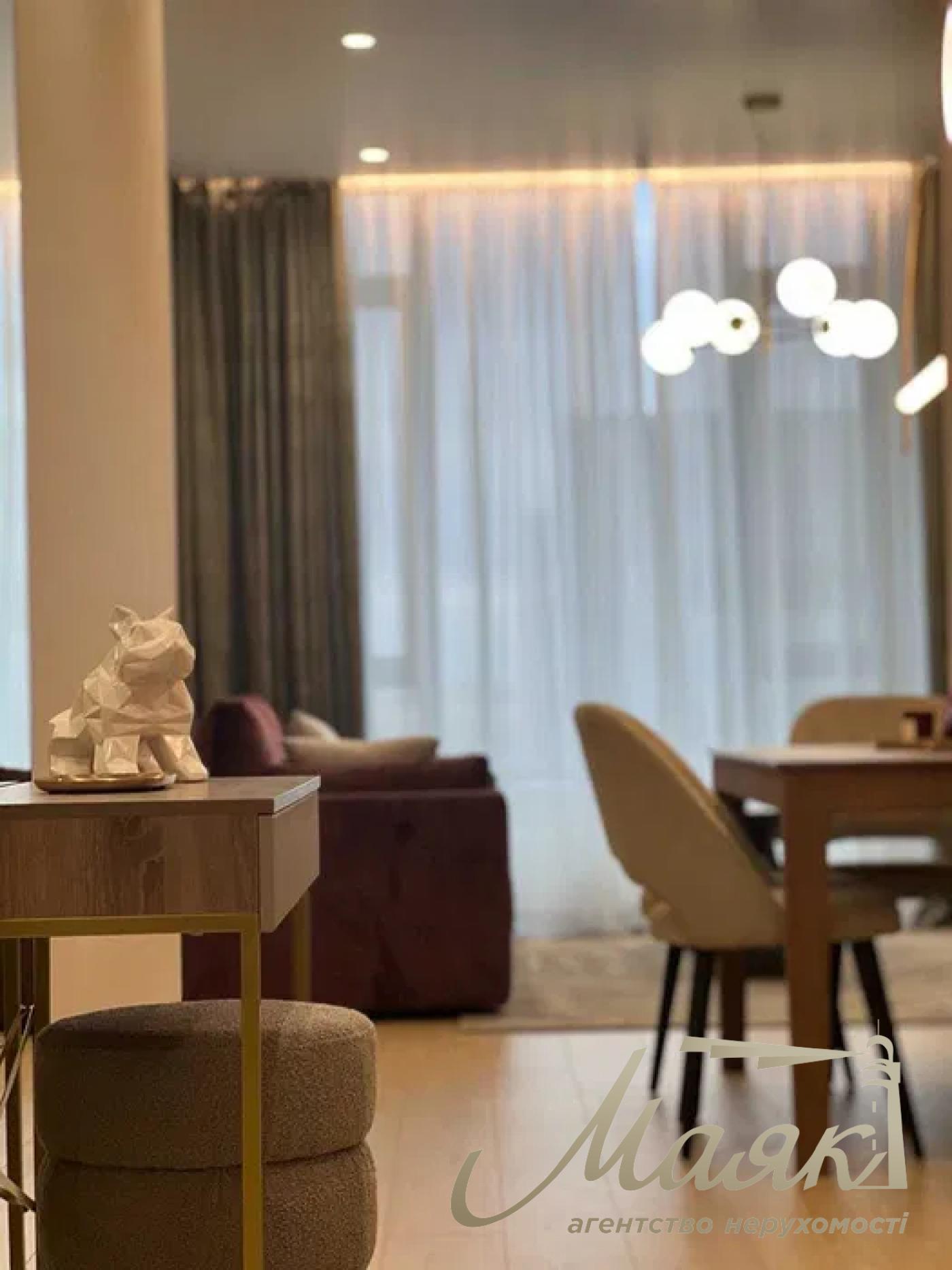 Аренда 2к квартиры 58 м², ЖК Triniiity, Печерск