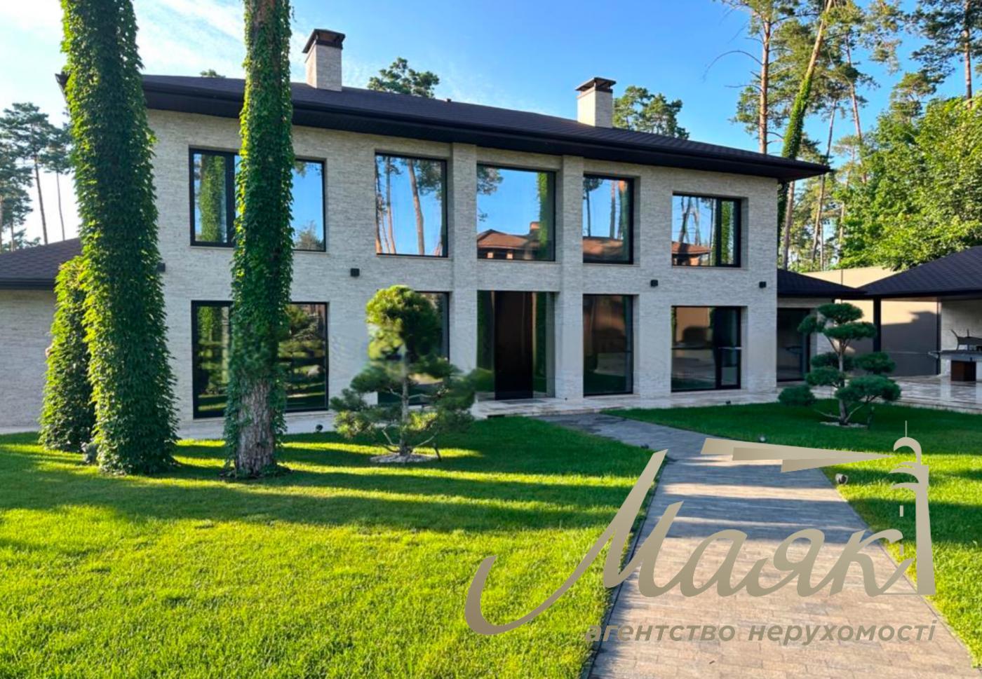 Оренда будинку 370м у лісовій зоні з басейном с.Плюти, Козин, Конча-Заспа, Обухівський р-н