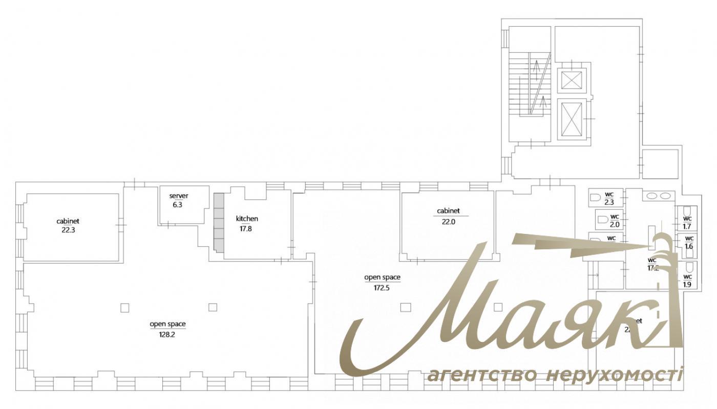Оренда офісу 260м2 БЦ ILLINSKY вул. Іллінська 8, Поділ, Київ