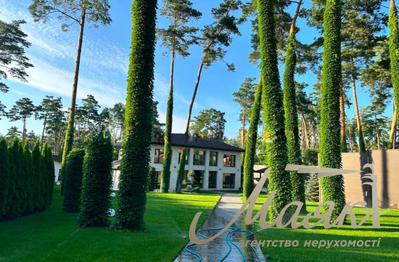 Оренда будинку 370м у лісовій зоні з басейном с.Плюти, Козин, Конча-Заспа, Обухівський р-н