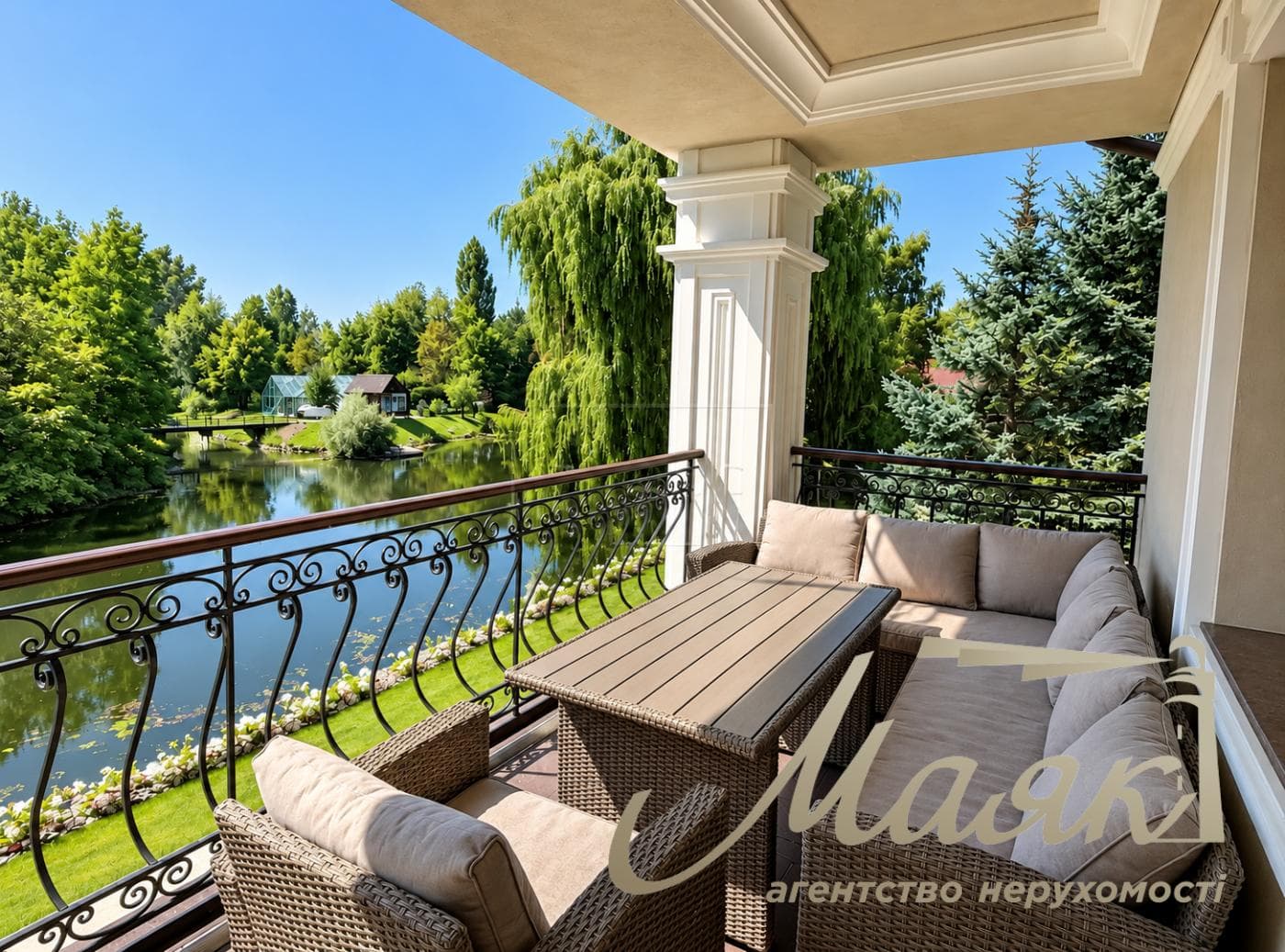 490 m² house for rent in a gated cottage community in the village of Kozin/Koncha-Zaspa, with access to the water, Kyiv Oblast, Obukhiv direction