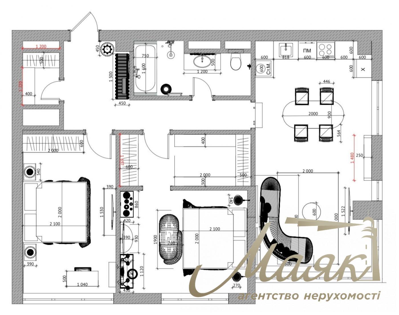 Продаж 3к квартири в ЖК Новопечерські Липки