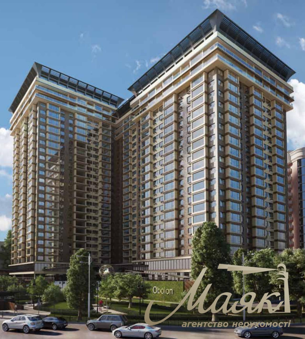 Sale of 4-room apartment 134.8 m2 in residential complex Obolon Residences st. Obolonsky Prospekt 26