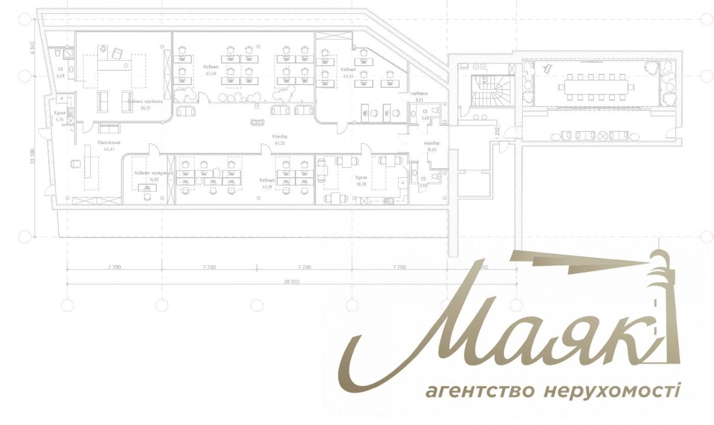 Оренда офісу площею 1 062,5 м², A-STATION, ст. м. Арсенальна, Печерськ