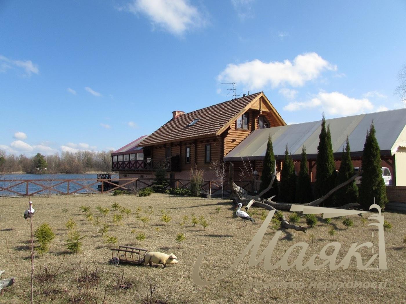 Оренда будинку 300м2 біля води СМТ Козин, Обухівський напрямок, Київська область