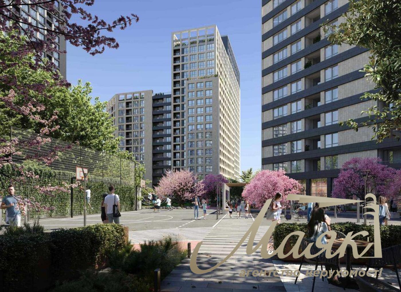 Продажа 1-комнатной квартиры в ЖК Greenville на Печерске, ул. Фортечный тупик, 7В