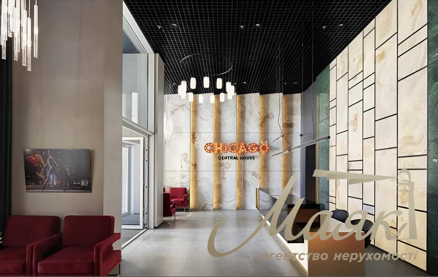 Rent 1-room 48m2 apartment in the LCD "Chicago central house" Antonovicha str. 44
