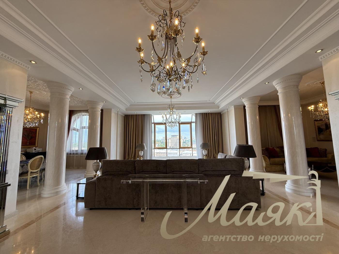 Аренда видовой 3к квартиры 245 кв. м на ул. Паторжинского 14, Центр, Шевченковский район