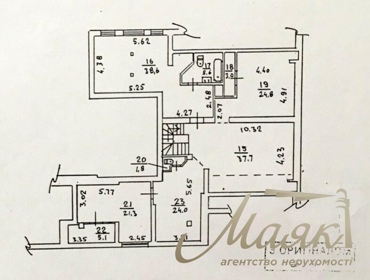 Sale of 2-level apartment 326 m2 st.Institutskaya 13/4 Khreshchatyk