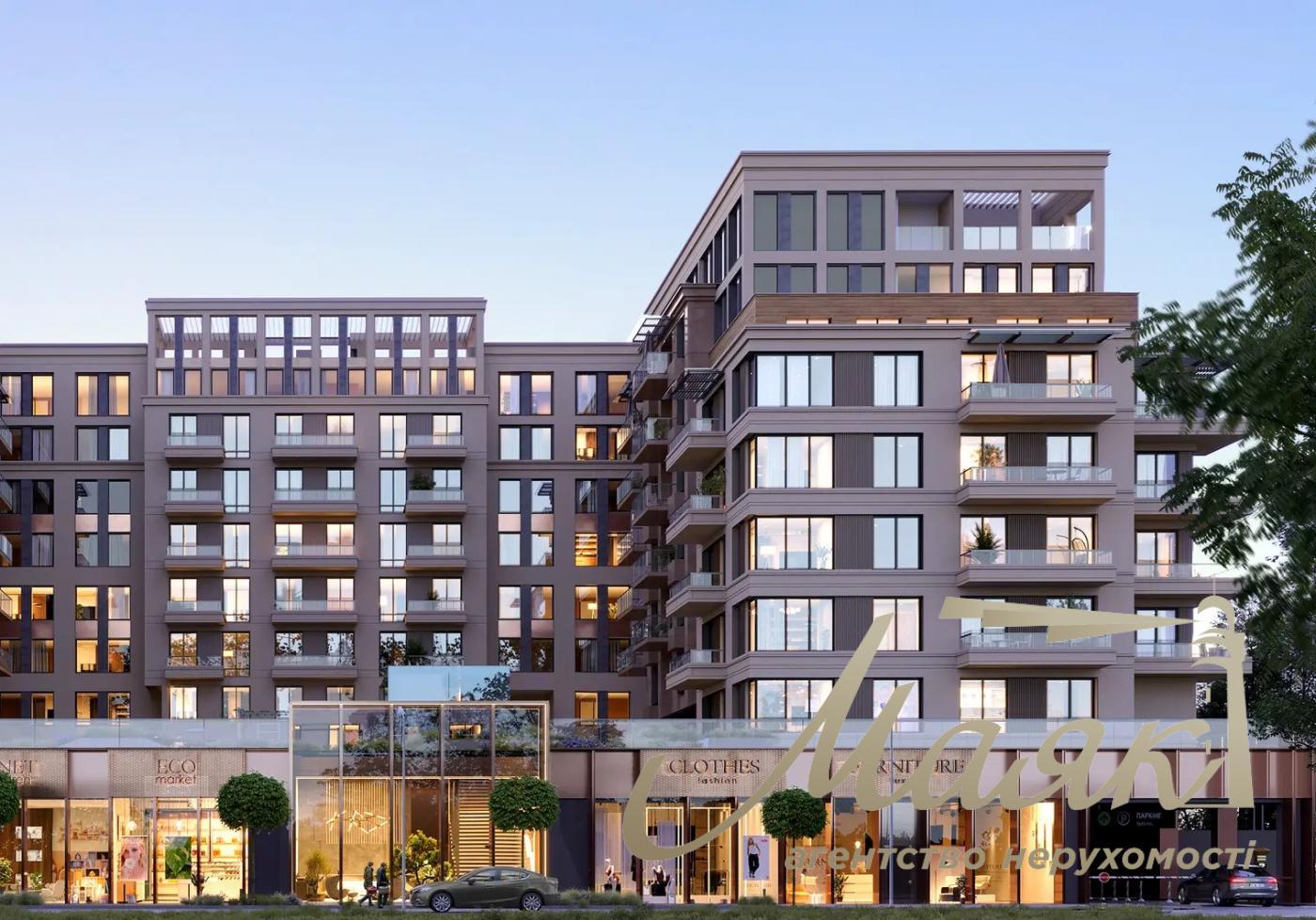 Продаж комерційного приміщення 108,77м.кв. OLEGIV Boutique Residence, Центр