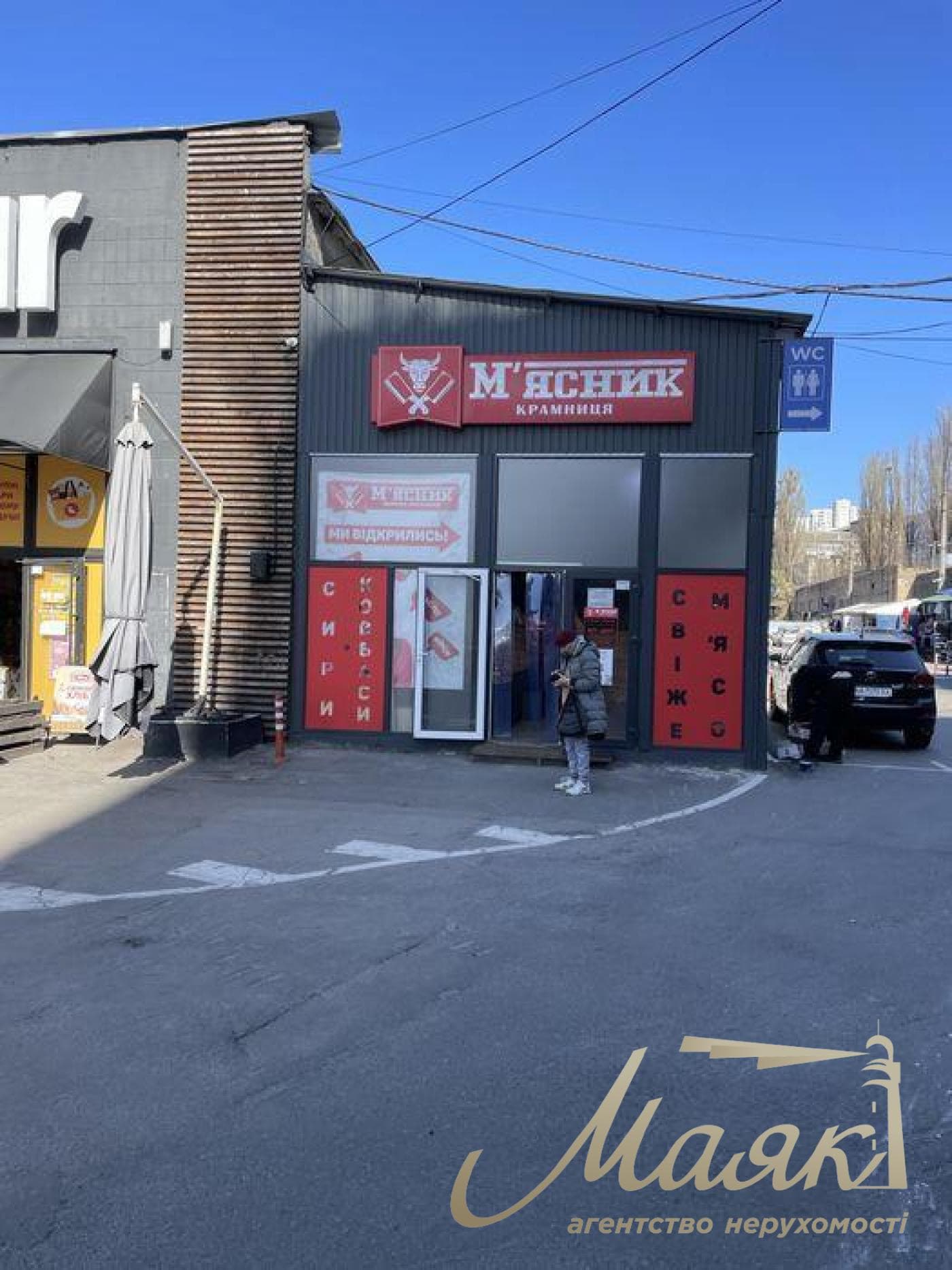 Store for rent 75 sq.m. Vasylkivska, Pechersk, Bon Bazar market.