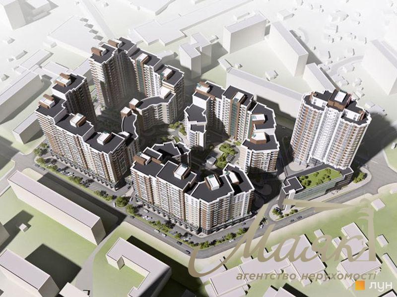 Sale of 1-room apartment 42 m2 in the residential complex French Quarter, Academician Filatov Street 2/1