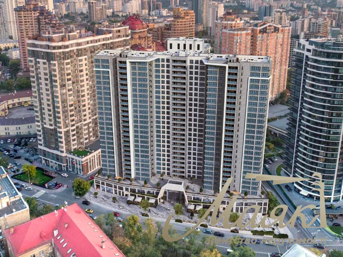 Продаж комерційного приміщення площею 208 м² у ЖК «Maxima Residence», Печерськ