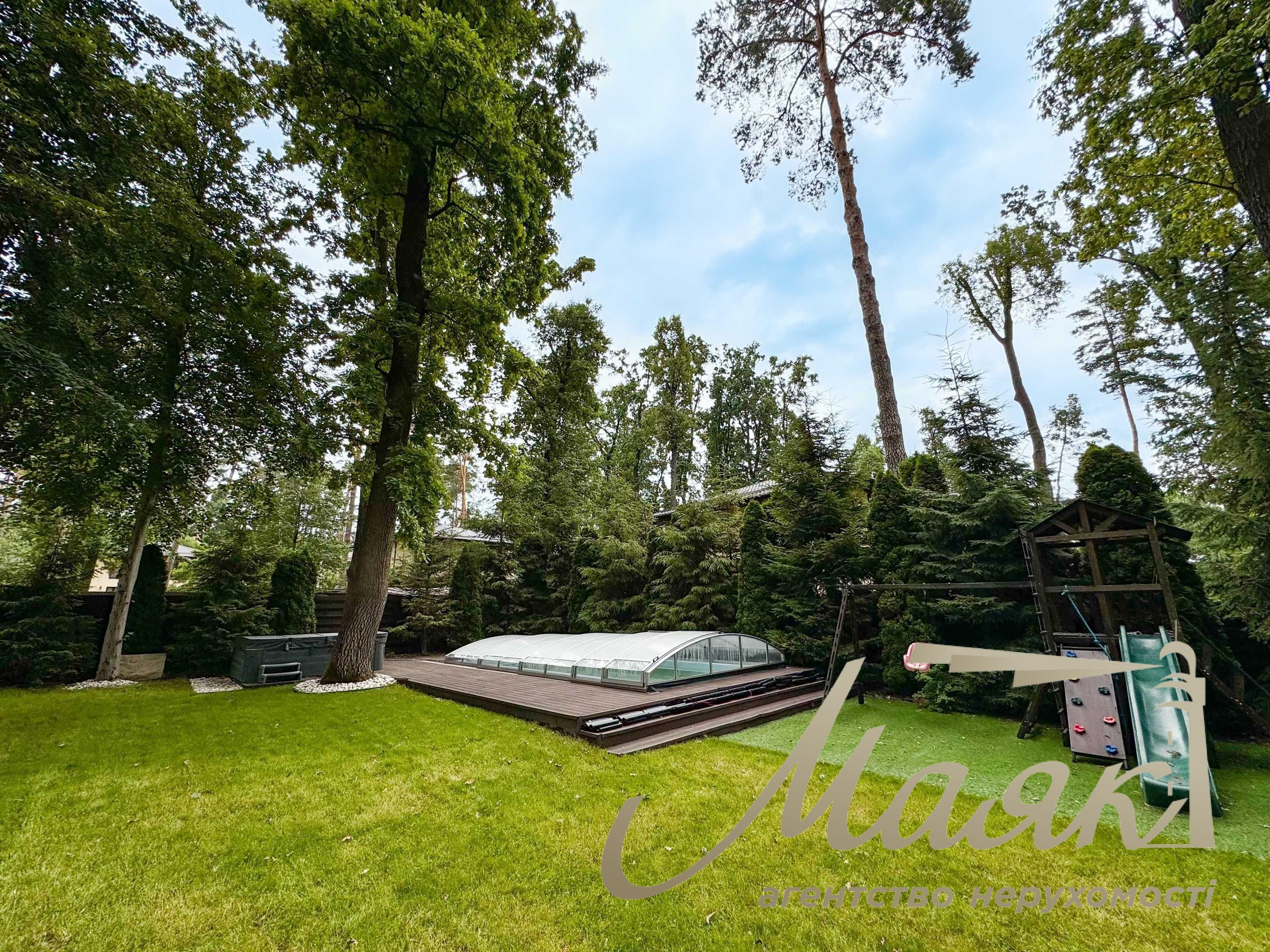 Продаж будинку лісова Буча, з ремонтом 220 м, 10 соток, басейн