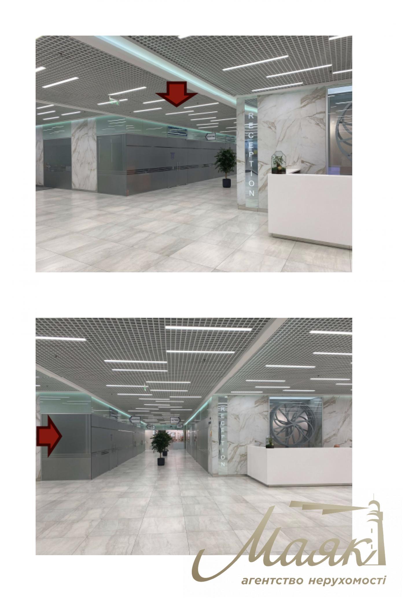 Rental of premises on the first floor of BC Leonardo, Bogdana Khmelnitskogo str.