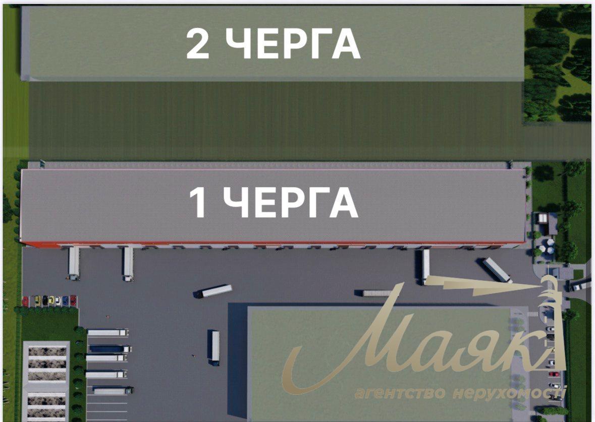 Продаж складських та виробничих приміщень у сучасному логістичному комплексі с. Требухів. Требухів вул. Броварська 23