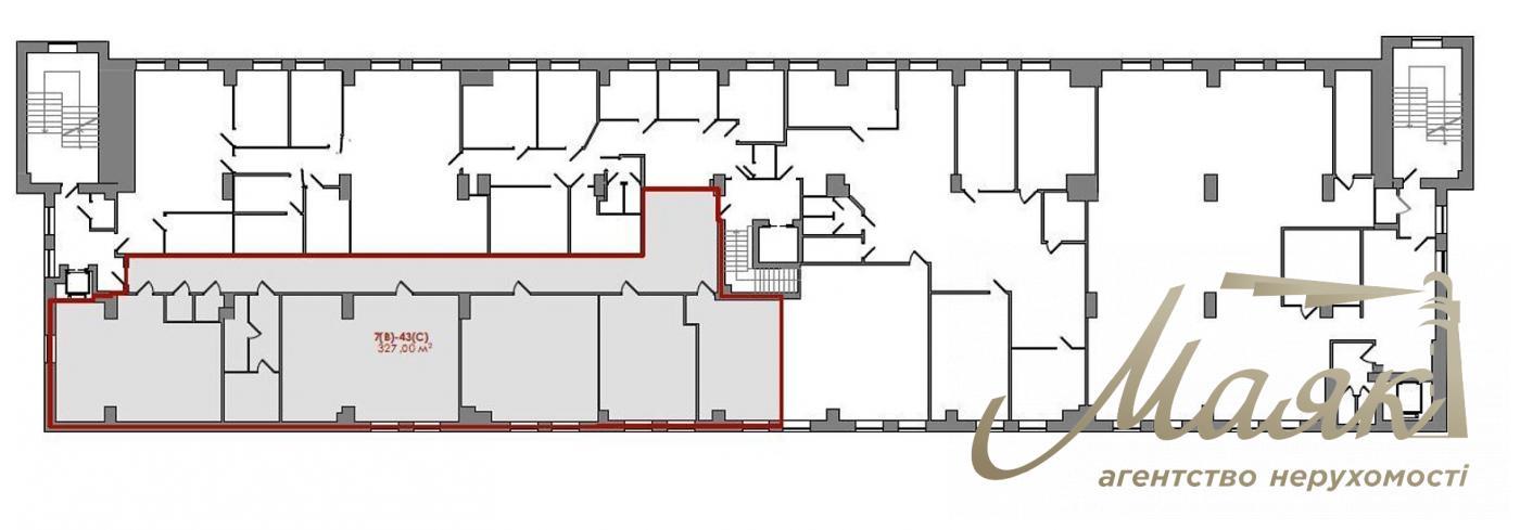 Аренда офиса 327м2 в БЦ Business City, ул. Николая Пимоненка 13